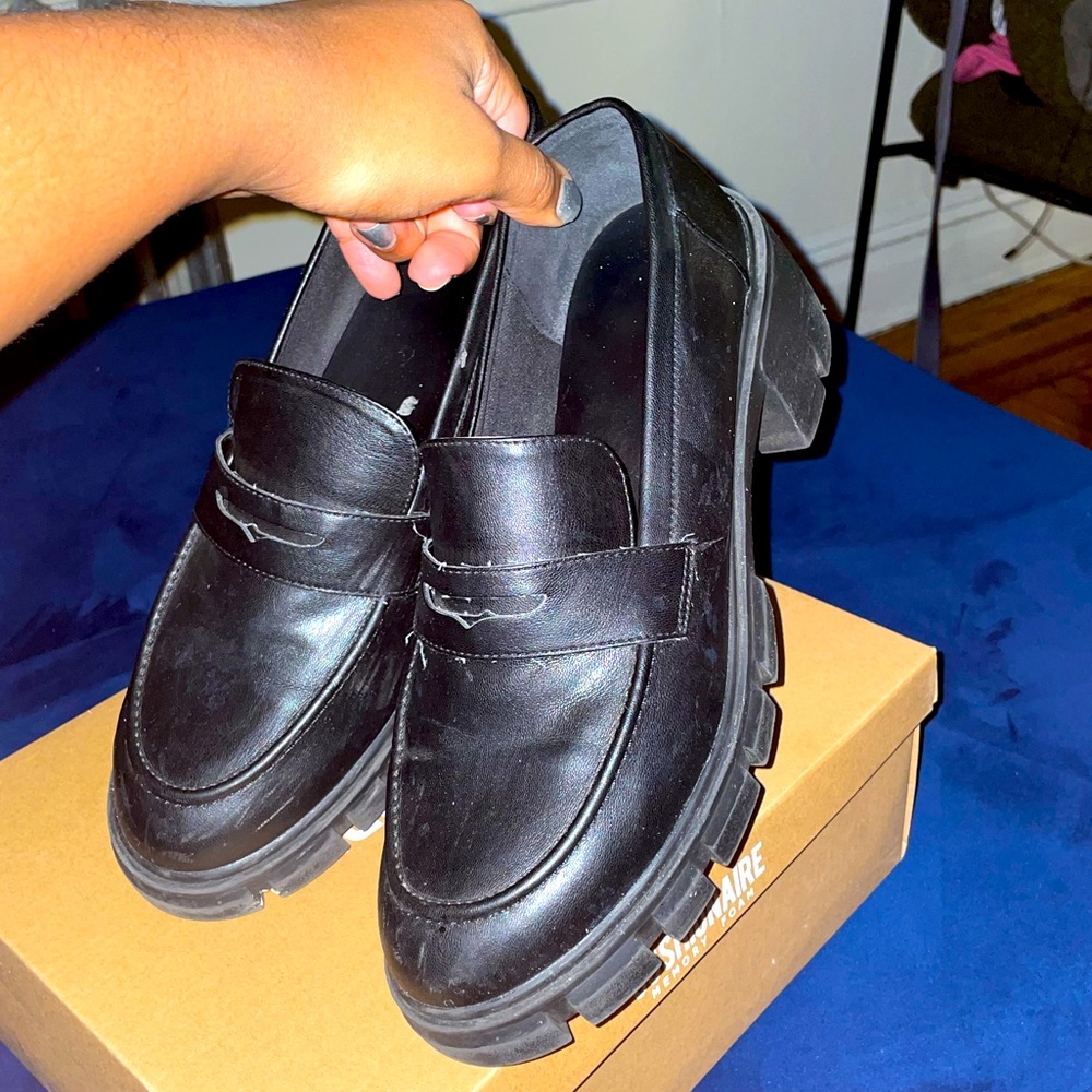 Cushionaire memory foam loafers w/ heels Size US 11